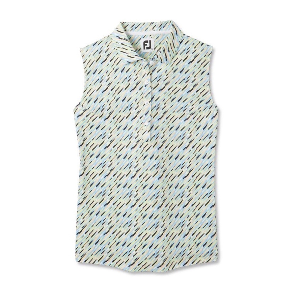 FootJoy Sleeveless Lisle Womans Golf Shirt